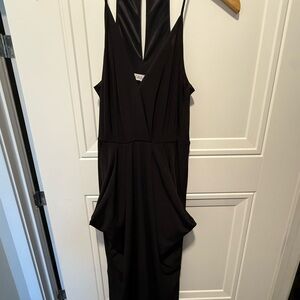 BCBGeneration Black Backless Dress